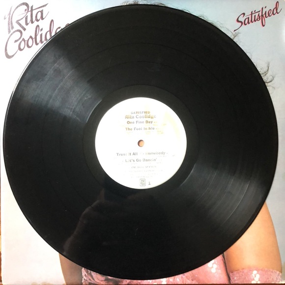 Rita Coolidge Satisfied Vinyl Lp '79 - Picture 4 of 7